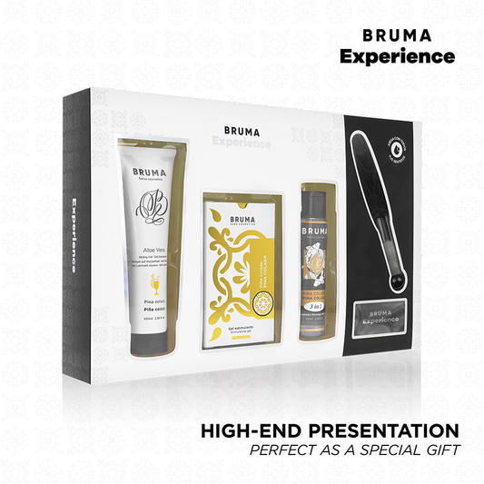 BRUMA XPERIENCE - SWEET PINA COLADA TEMPTATION PACK WITH ORGASM ENHANCER - My naughty haven #