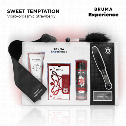 BRUMA XPERIENCE - SWEET STRAWBERRY VIBRO-ORGASMIC TEMPTATION KIT - My naughty haven #