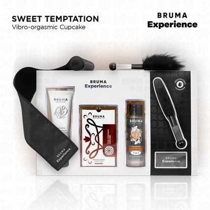 BRUMA XPERIENCE - SWEET TEMPTATION KIT VIBRO-ORGASMIC AMERICAN CAKE - My naughty haven #