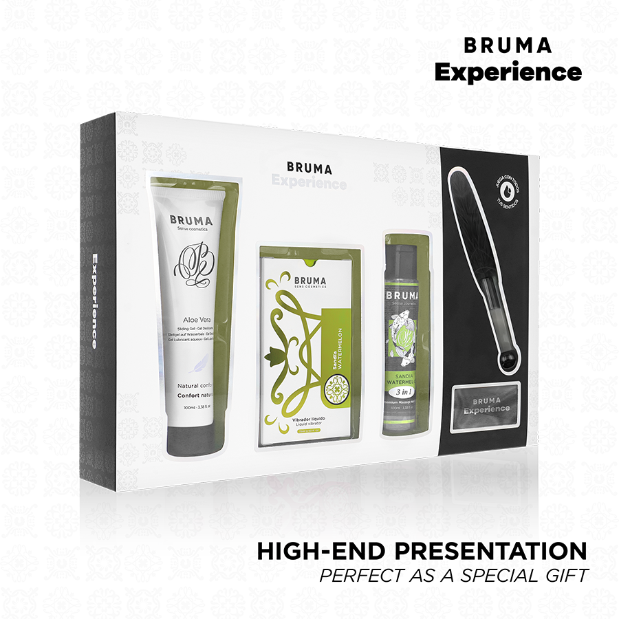 BRUMA XPERIENCE - SWEET TEMPTATION KIT VIBRO-ORGASMIC WATERMELON - My naughty haven #