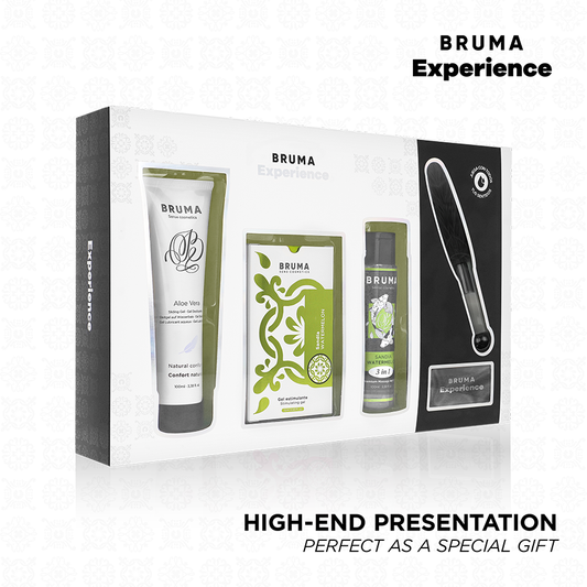 BRUMA XPERIENCE - SWEET WATERMELON TEMPTATION KIT WITH ORGASM ENHANCER - My naughty haven #