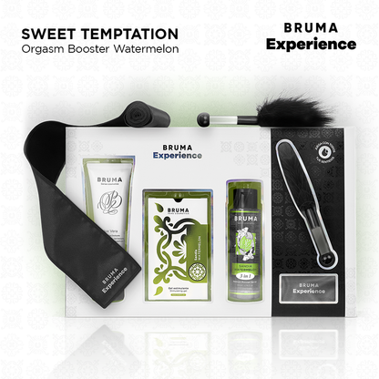 BRUMA XPERIENCE - SWEET WATERMELON TEMPTATION KIT WITH ORGASM ENHANCER - My naughty haven #