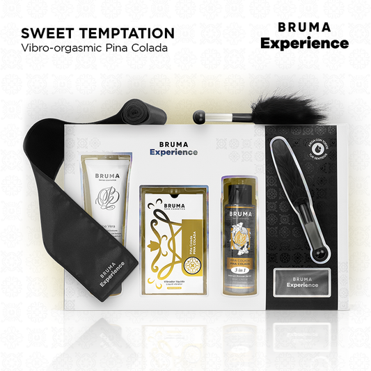 BRUMA XPERIENCE - VIBRO-ORGASMIC PINA COLADA SWEET TEMPTATION KIT - My naughty haven #