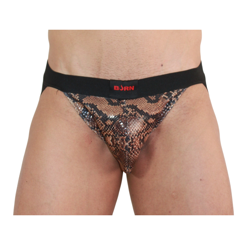 BURN - 002 JOCK SNAKE BLACK S - My naughty haven #