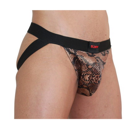 BURN - 002 JOCK SNAKE BLACK S - My naughty haven #