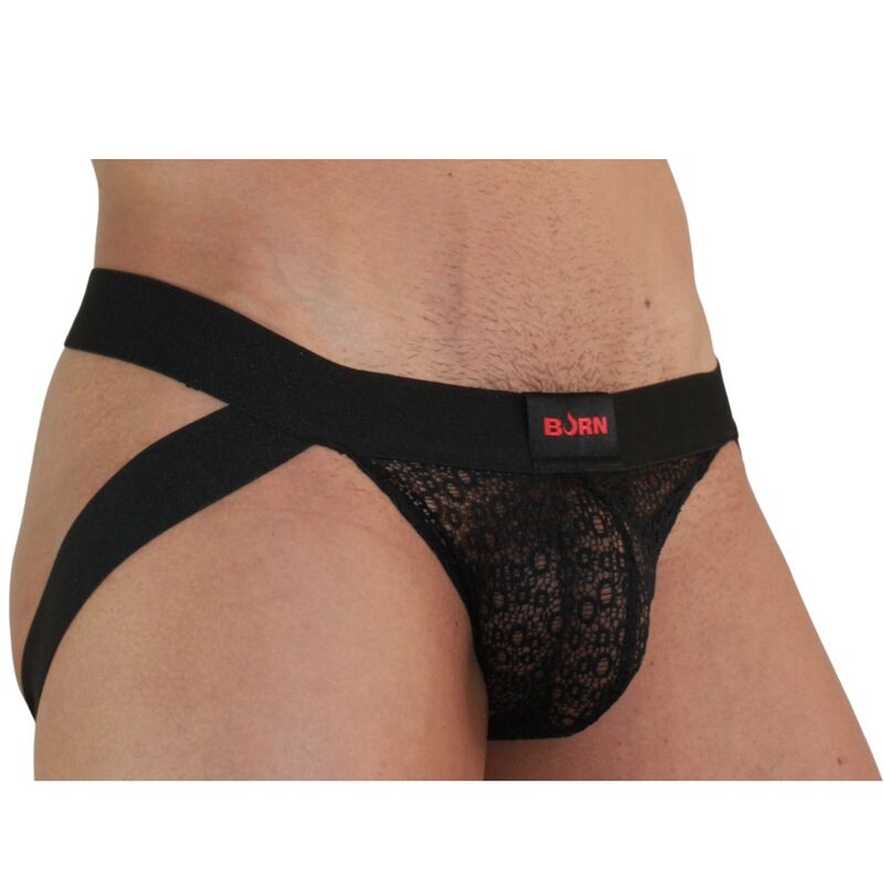 BURN - 005 JOCK LINGERIE BLACK S - My naughty haven #