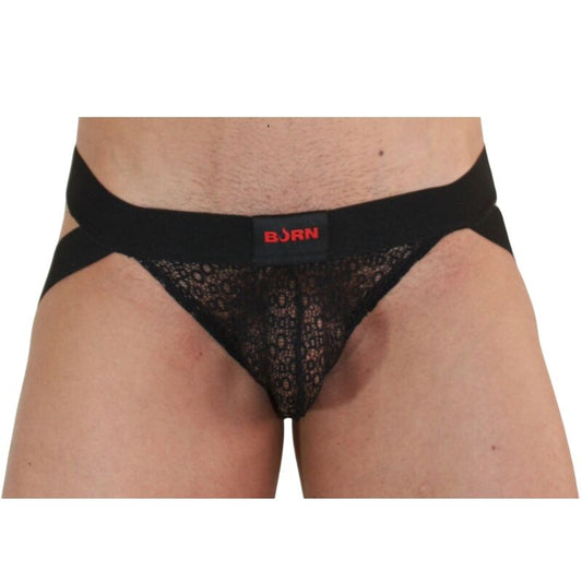 BURN - 005 JOCK LINGERIE BLACK S - My naughty haven #