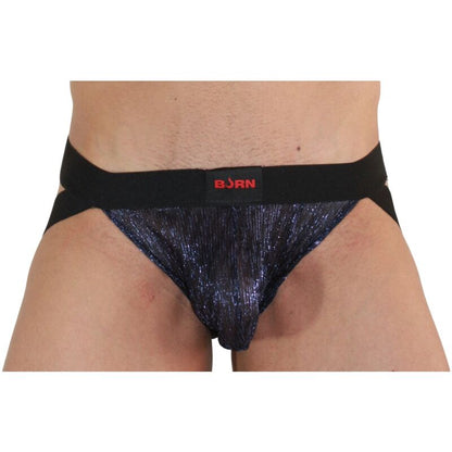 BURN - 006 JOCK SHINY BLUE / BLACK S - My naughty haven #