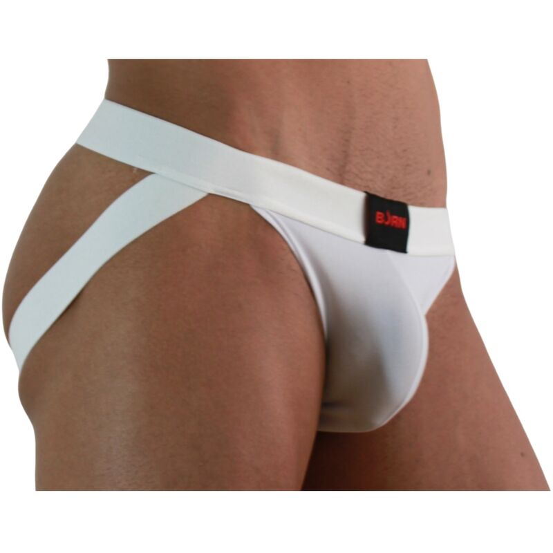 BURN - 007 JOCK LYCRA WHITE S - My naughty haven #