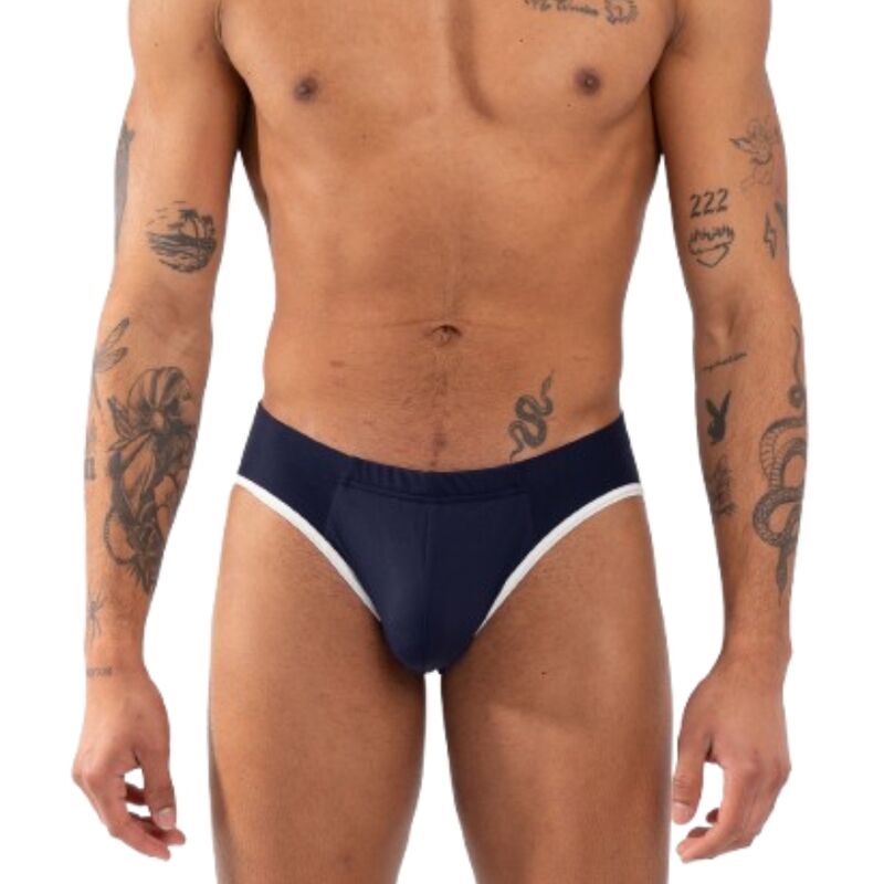 BURN - 020 SLIP NAVY S - My naughty haven #