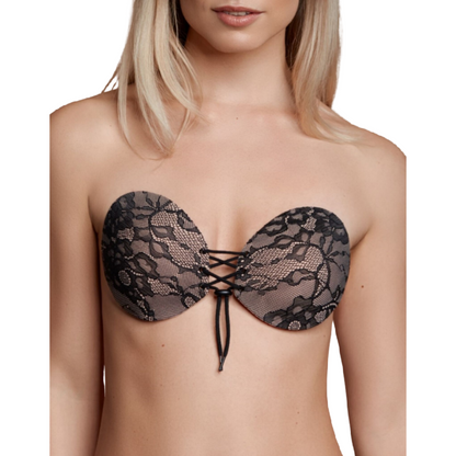 BYE-BRA - BRA ADHESIVE INTERLACED & EMBROIDERY CUP A - My naughty haven #