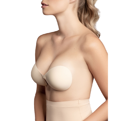 BYE-BRA - BRA INVISIBLE BLACK CUP A - My naughty haven #
