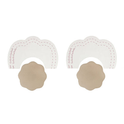BYE-BRA - BREASTS ENHANCER + NIPPLE COVERS SILK CUP D/F - My naughty haven #