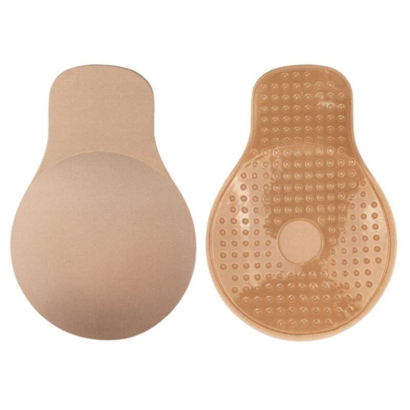 BYE-BRA - CHEST ELEVATOR PUSH-UP FABRIC BEIGE SIZE M - My naughty haven #