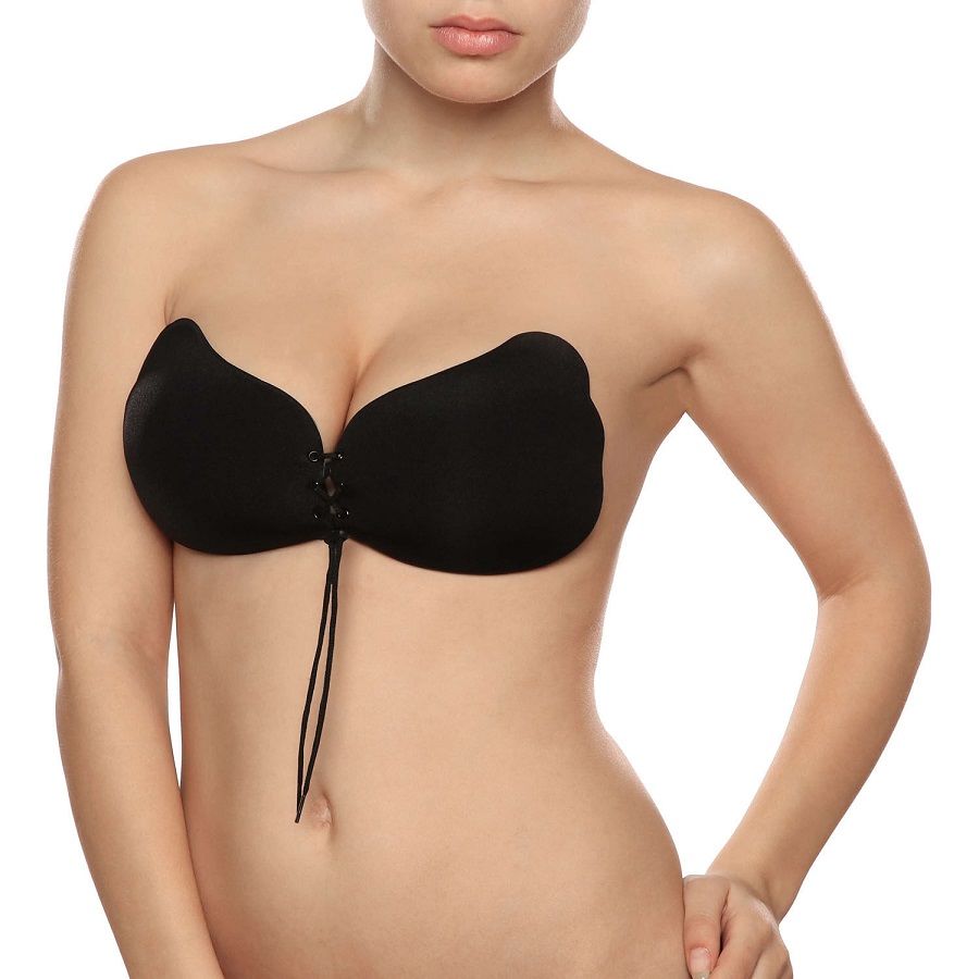 BYE-BRA - LACE-IT ENHANCEMENT PUSH-UP BLACK CUP B - My naughty haven #