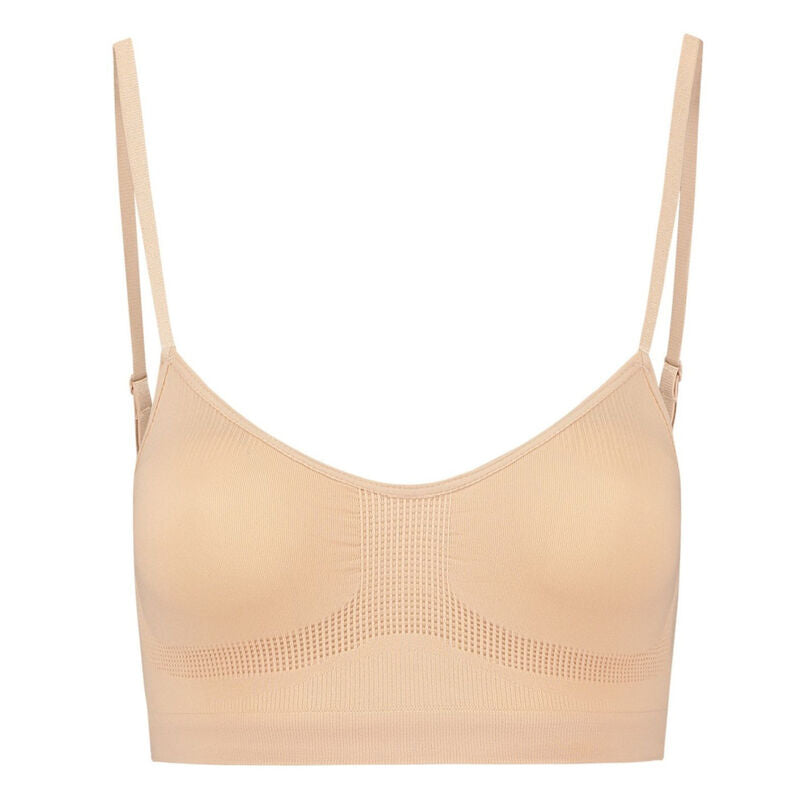 BYE-BRA - MEDIUM CONTROL BRA SEAMLESS BLACK SIZE XL - My naughty haven #