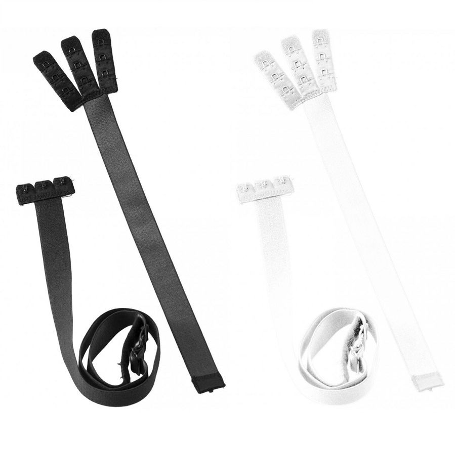 BYE-BRA - OPEN BACK BRA ADAPTER BLACK & WHITE - My naughty haven #