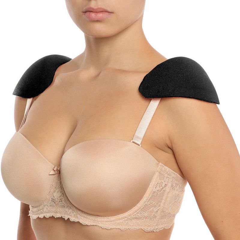 BYE-BRA - SHOULDER PROTECTORS SUPPORT BLACK - My naughty haven #