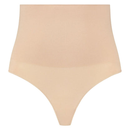 BYE-BRA - THONG STYLE SEAMLESS GIRDLE BEIGE SIZE S - My naughty haven #
