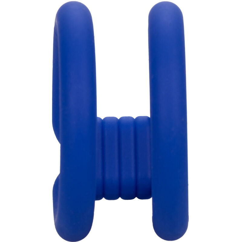 CALEXOTICS - ADMIRAL DUAL COCK CAGE BLUE - My naughty haven #