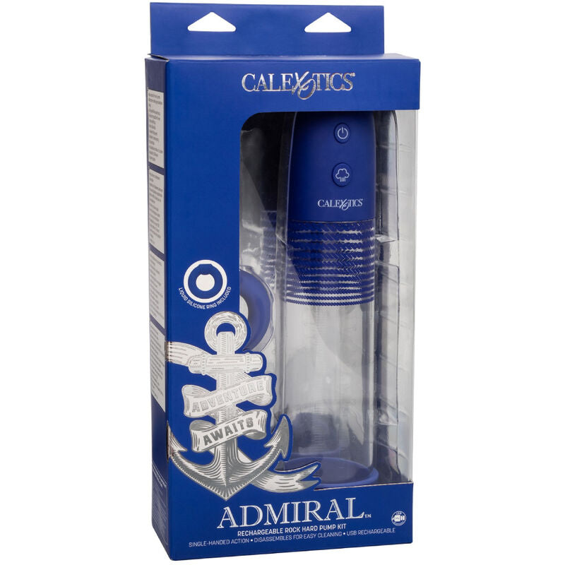 CALEXOTICS - ADMIRAL ERECTION PUMP KIT RECHARGEABLE - My naughty haven #