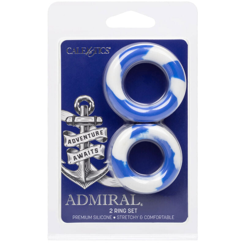 CALEXOTICS - ADMIRAL SET 2 PENIS RINGS - My naughty haven #