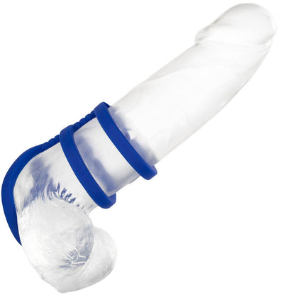 CALEXOTICS - ADMIRAL TRIPLE COCK CAGE BLUE - My naughty haven #