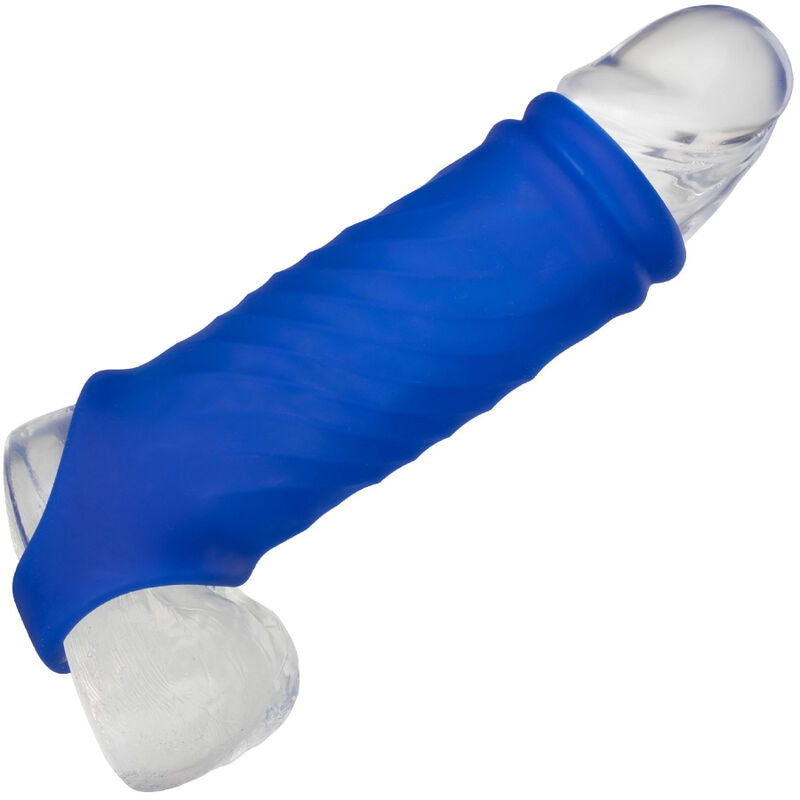 CALEXOTICS - ADMIRAL WAVE PENIS COVER LIQUID SILICONE BLUE - My naughty haven #