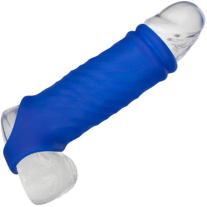 CALEXOTICS - ADMIRAL WAVE PENIS COVER LIQUID SILICONE BLUE - My naughty haven #