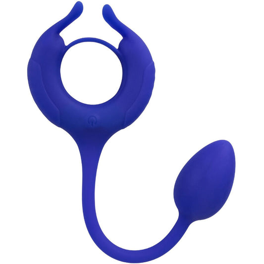 CALEXOTICS - ADMIRAL WEIGHTED COCK RING BLUE - My naughty haven #