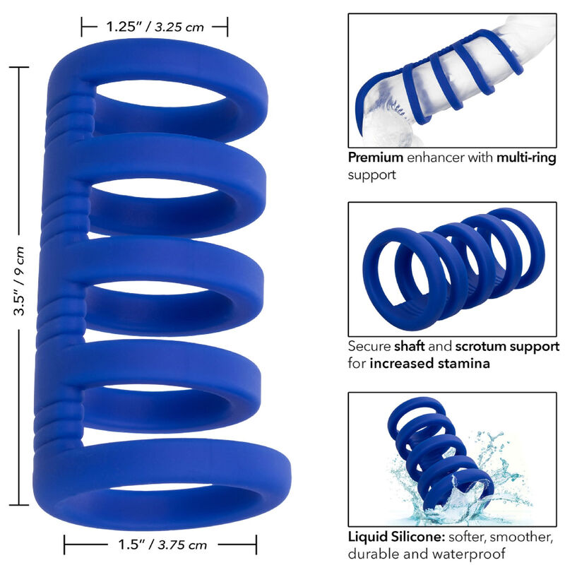 CALEXOTICS - ADMIRAL XTREME CAGE BLUE - My naughty haven #