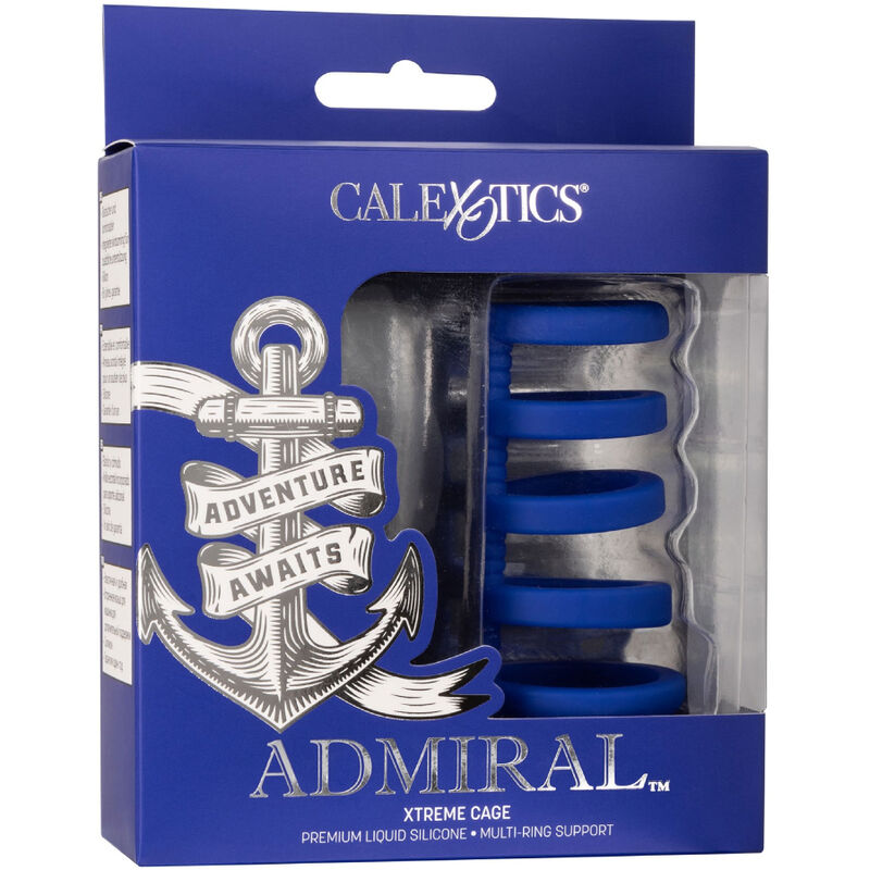 CALEXOTICS - ADMIRAL XTREME CAGE BLUE - My naughty haven #