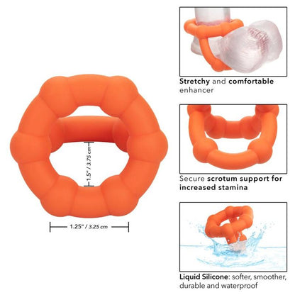 CALEXOTICS - ALPHA ALL STAR RING ORANGE - My naughty haven #