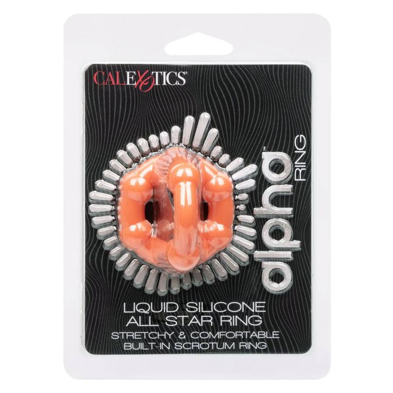 CALEXOTICS - ALPHA ALL STAR RING ORANGE - My naughty haven #