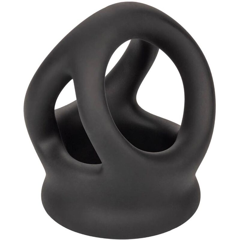 CALEXOTICS - ALPHA DUAL CAGE RING BLACK - My naughty haven #