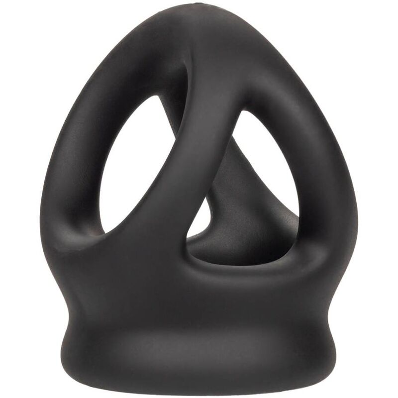 CALEXOTICS - ALPHA DUAL CAGE RING BLACK - My naughty haven #