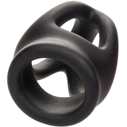 CALEXOTICS - ALPHA DUAL CAGE RING BLACK - My naughty haven #