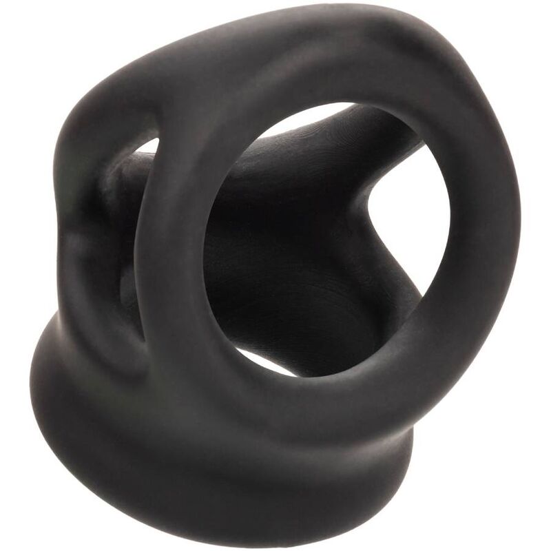 CALEXOTICS - ALPHA DUAL CAGE RING BLACK - My naughty haven #