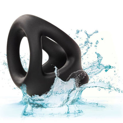 CALEXOTICS - ALPHA DUAL CAGE RING BLACK - My naughty haven #