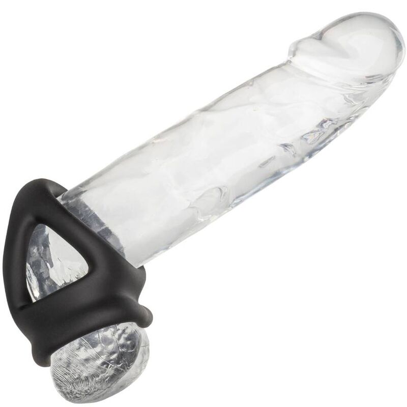 CALEXOTICS - ALPHA DUAL CAGE RING BLACK - My naughty haven #