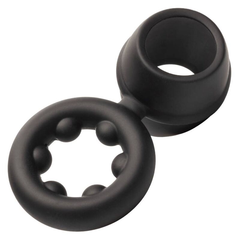 CALEXOTICS - ALPHA DUAL MAGNUM RING BLACK - My naughty haven #