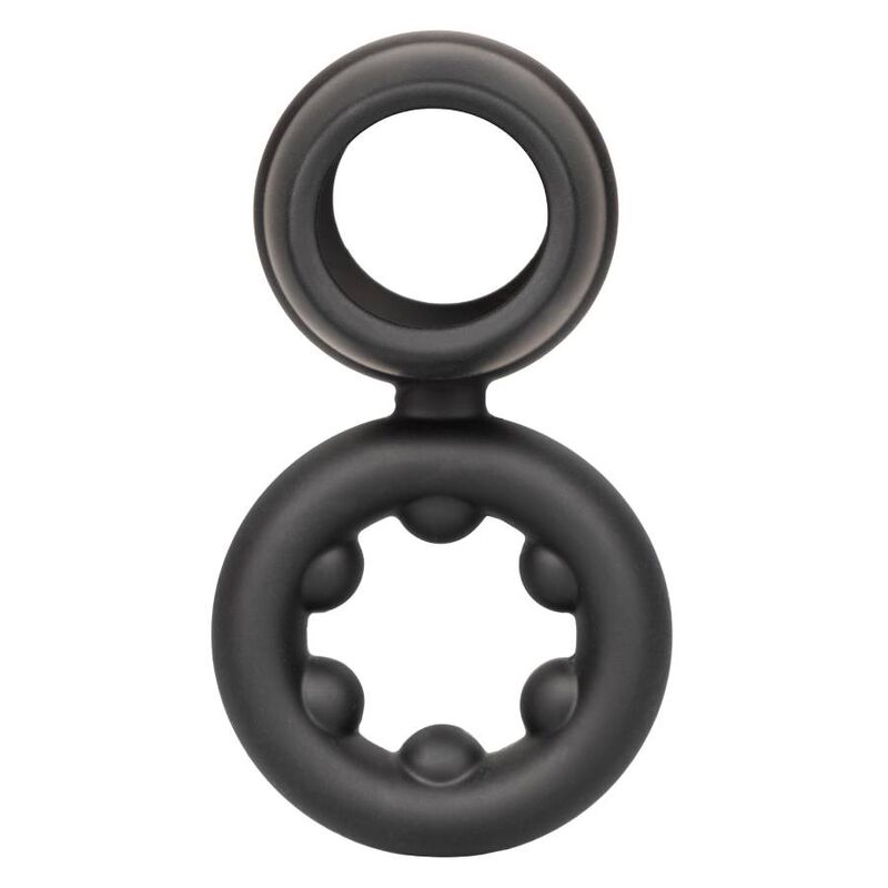 CALEXOTICS - ALPHA DUAL MAGNUM RING BLACK - My naughty haven #