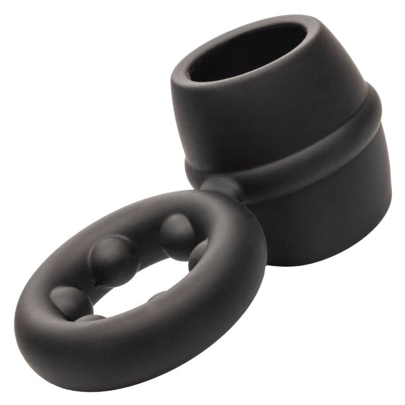 CALEXOTICS - ALPHA DUAL MAGNUM RING BLACK - My naughty haven #