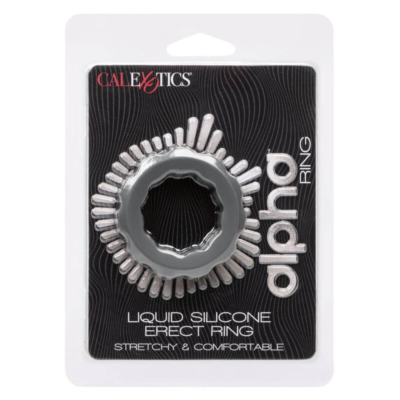 CALEXOTICS - ALPHA ERECT RING GREY - My naughty haven #