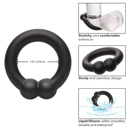 CALEXOTICS - ALPHA MUSCLE RING BLACK - My naughty haven #