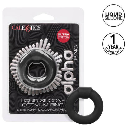 CALEXOTICS - ALPHA OPTIMUM RING BLACK - My naughty haven #