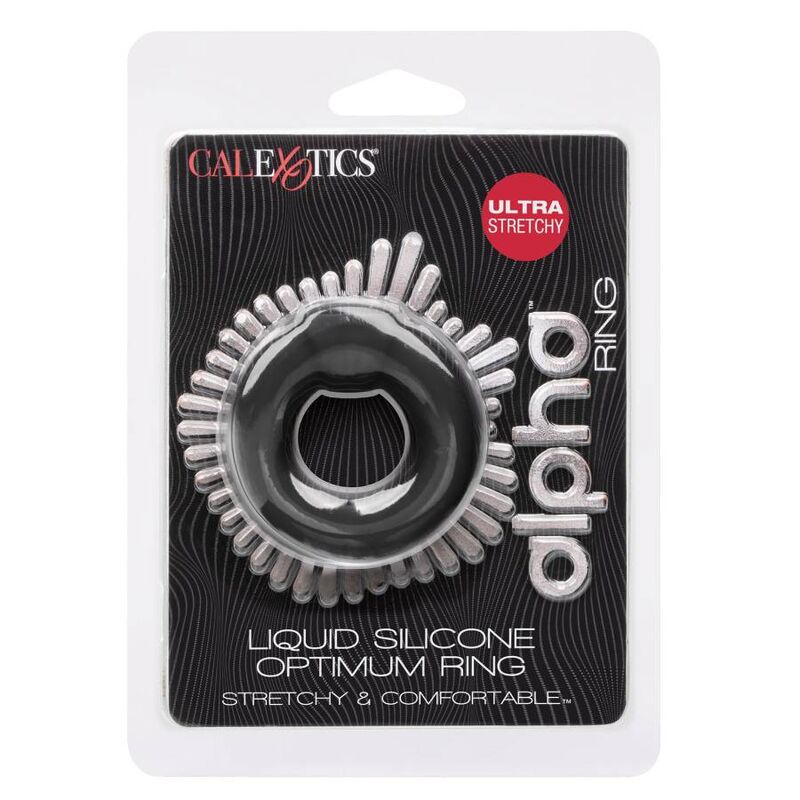 CALEXOTICS - ALPHA OPTIMUM RING BLACK - My naughty haven #