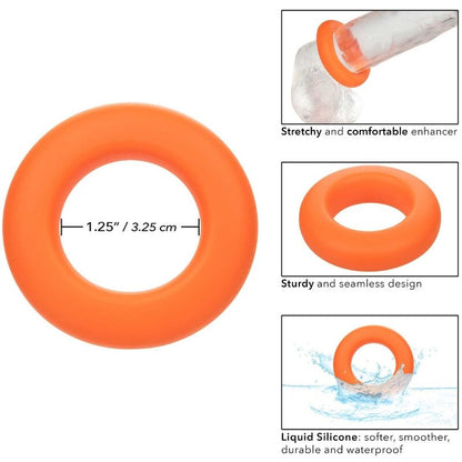 CALEXOTICS - ALPHA PROLONG LARGE RING ORANGE - My naughty haven #