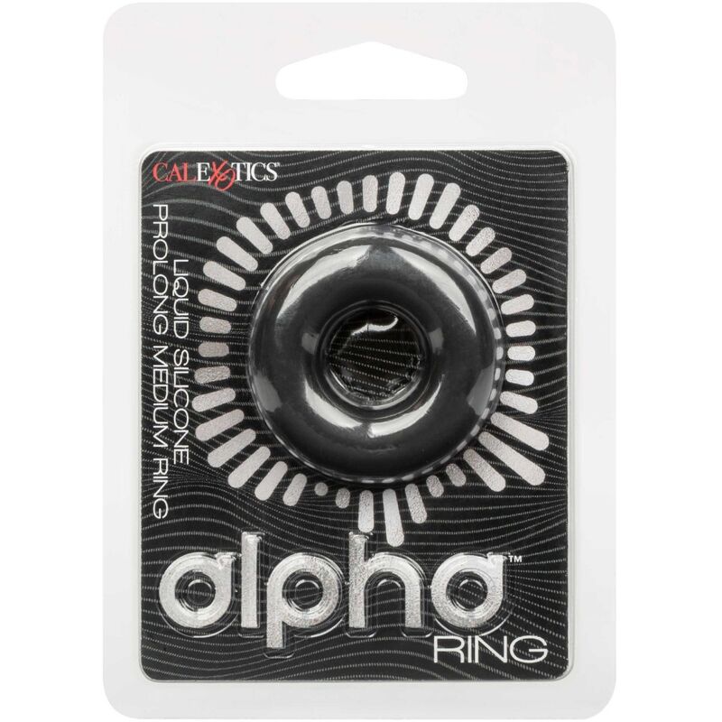 CALEXOTICS - ALPHA PROLONG MEDIUM RING BLACK - My naughty haven #