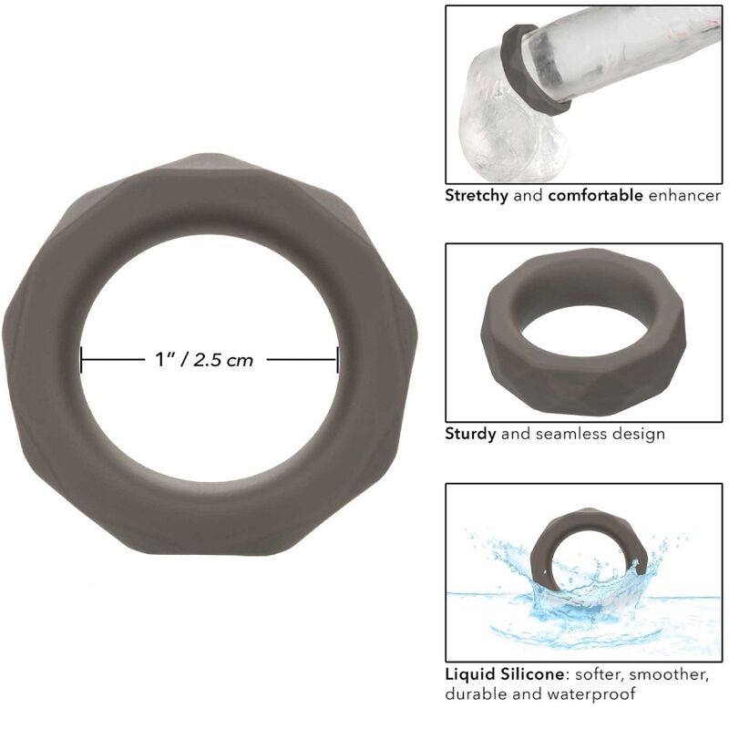 CALEXOTICS - ALPHA PROLONG PRISMATIC RING GREY - My naughty haven #